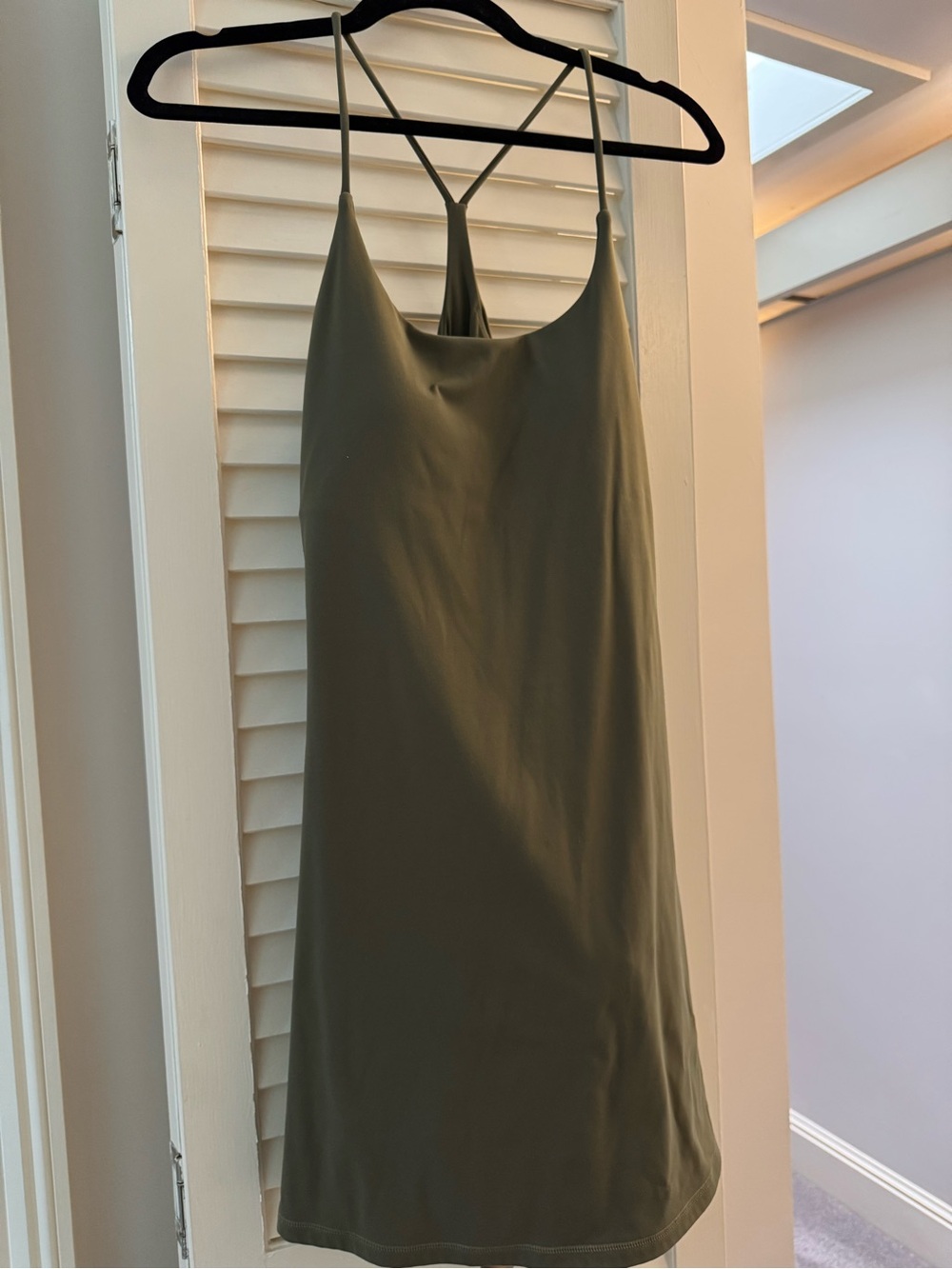 Olive Tennis Dress - Picture 2 of 4